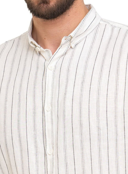 Black 2 - Ki - Striped Shirt - Khotwh